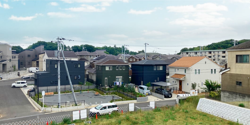 閑静な住宅地