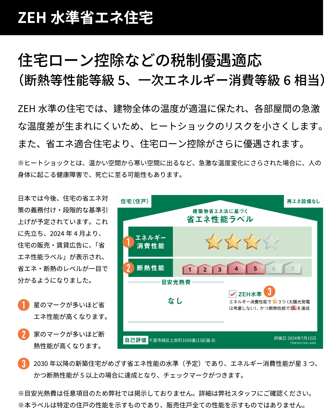 ZEH 水準省エネ住宅